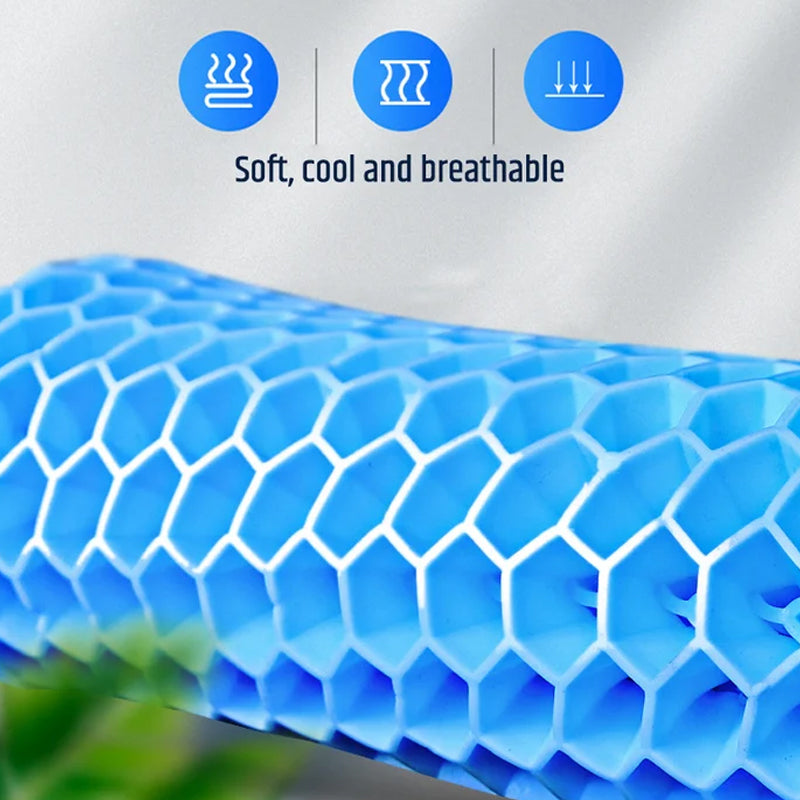 Junips | Cushion with Honeycomb Shape (Cushion + Cover for Seat Cushion)