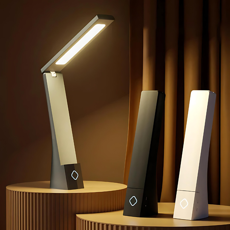 Junips | FoldLuxe – Foldable LED Table Lamp | Touch Control & Modern Minimalist Design