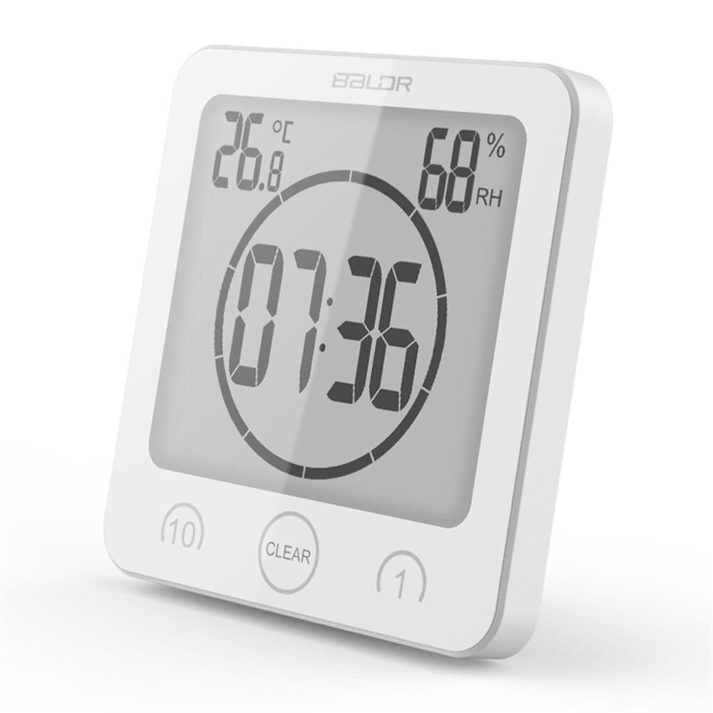 Junips | Waterproof Shower Clock - Always on time, even in the bathroom!