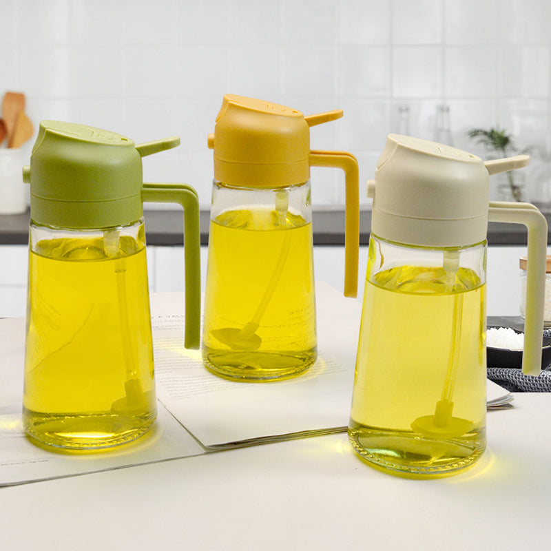Junips | 2-in-1 Glass Oil Sprayer and Dispenser