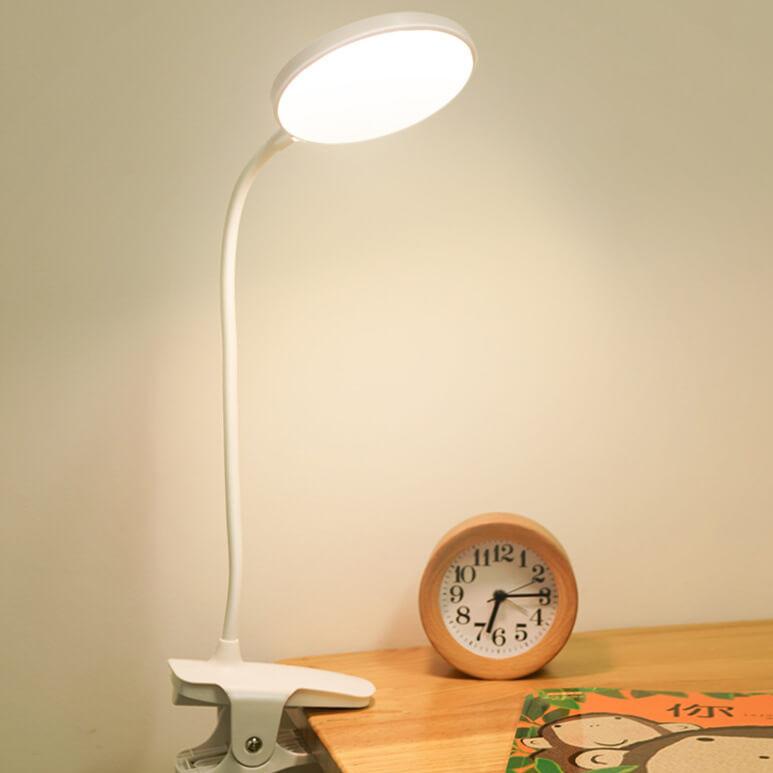 Junips | Simple LED Clip Desk Lamp Rechargeable Eye Protection Night Light