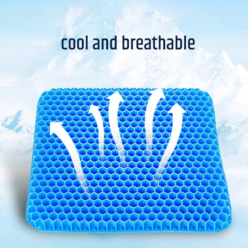 Junips | Cushion with Honeycomb Shape (Cushion + Cover for Seat Cushion)