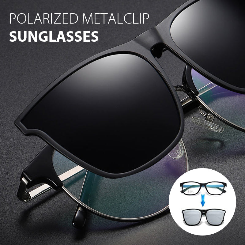 Junips | New polarized clip-on folding sunglasses