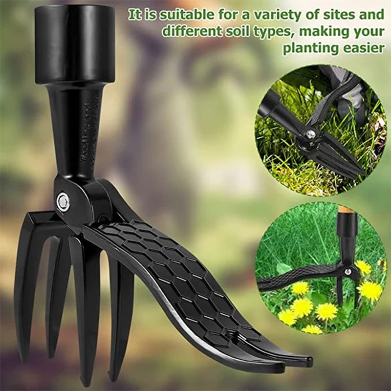 Junips | Stainless steel adjustable long handle removable weeder