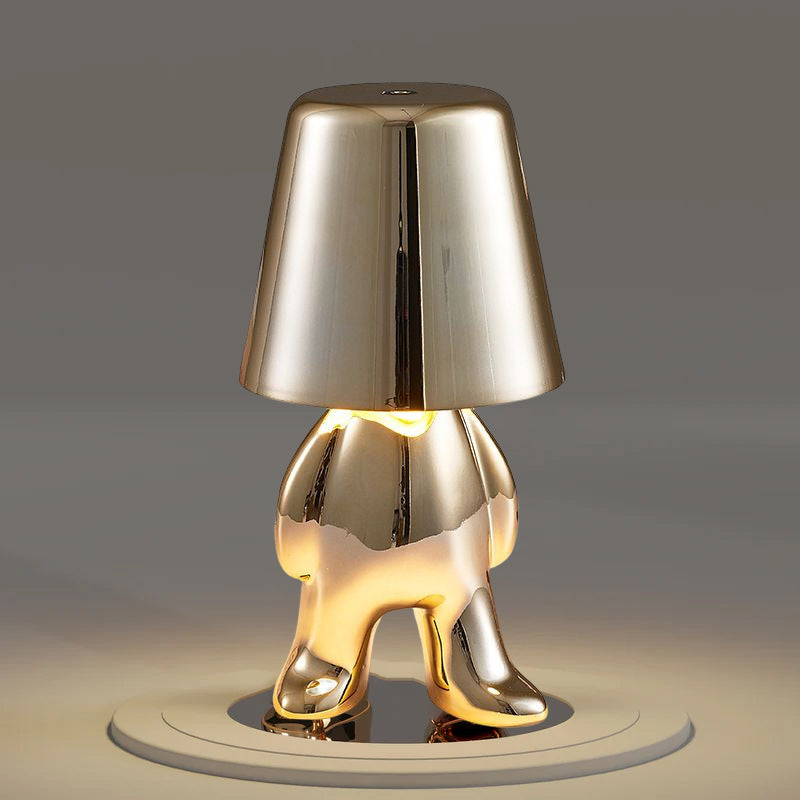 Junips | Thinker Little Golden Man Table Lamp