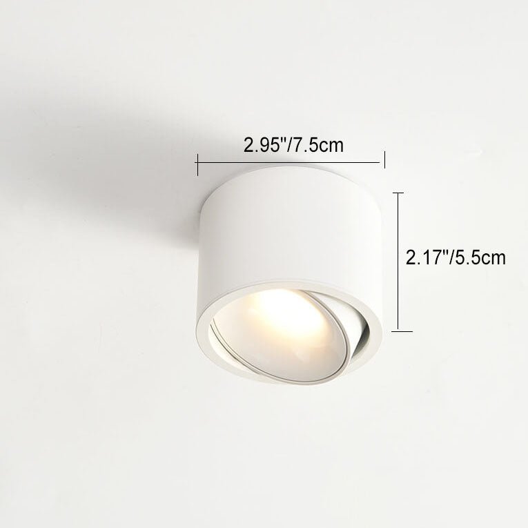 Junips | Origo Minimalistic LED Ceiling Light - Adjustable Round Recessed Lamp
