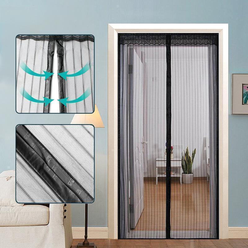 Junips | Magnetic Fly Screen Door with Continuous Hook and Loop Fastener