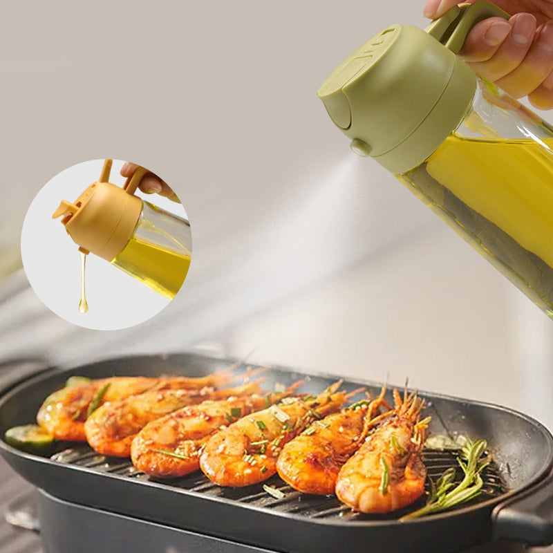 Junips | 2-in-1 Glass Oil Sprayer and Dispenser