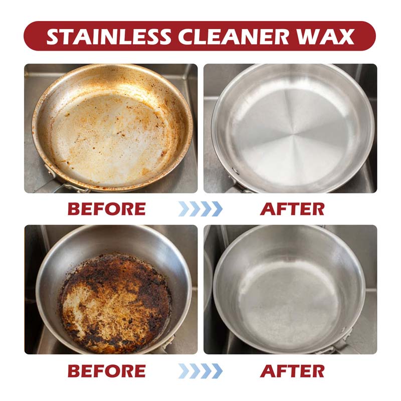 Junips | Magic Nano Stainless Steel Cleaning Paste Wax