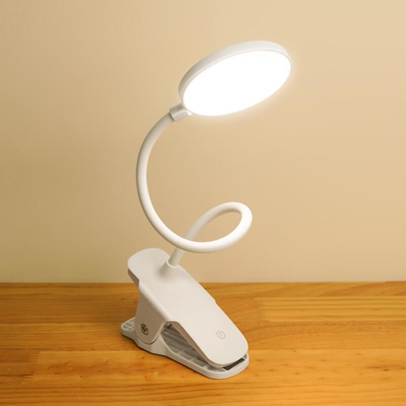 Junips | Simple LED Clip Desk Lamp Rechargeable Eye Protection Night Light