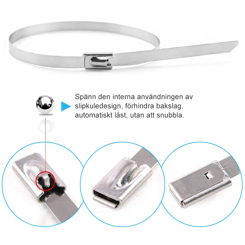 Junips | Multifunctional Tension Band Metal (100 pcs)