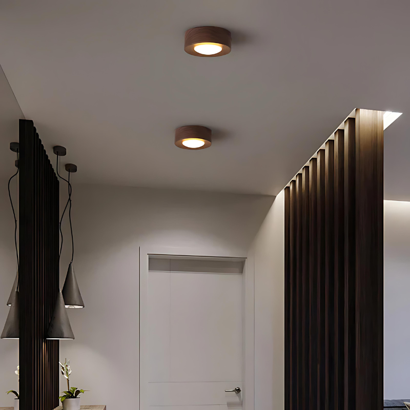 Junips | UniqueGlow | Nordic wood ceiling light