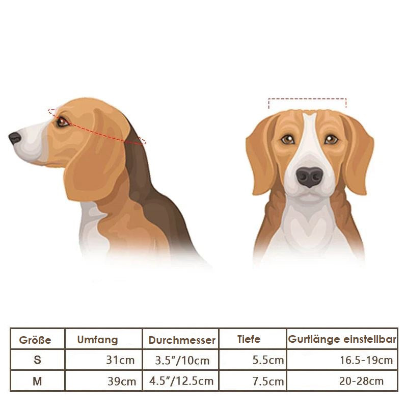 Junips | Canine Safety Helmet & UV-Resistant Goggles Set | High-Impact ABS Shell with Internal Foam Padding | Windproof & Anti-Debris Ocular Protection | Adjustable Dual-Strap System
