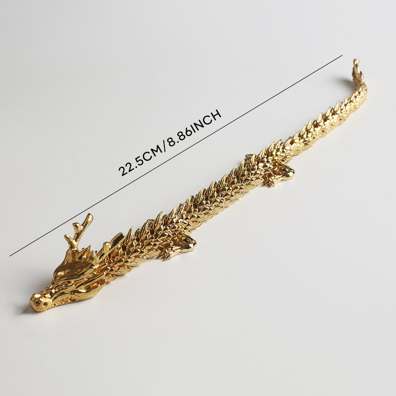 Junips | Golden Dragon with Movable Joints