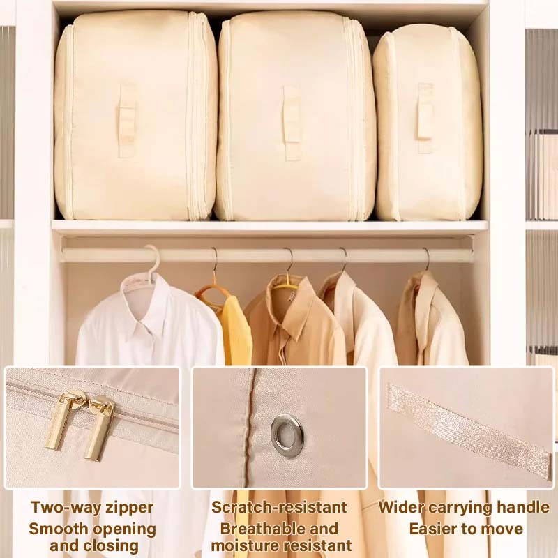Junips | Ultra space-saving self-compression organizer
