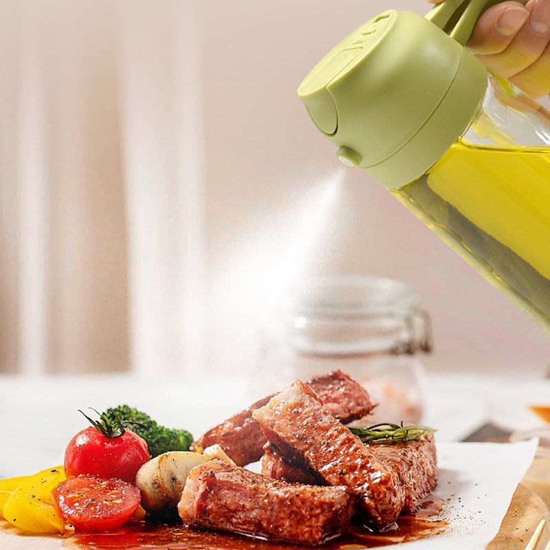 Junips | 2-in-1 Glass Oil Sprayer and Dispenser