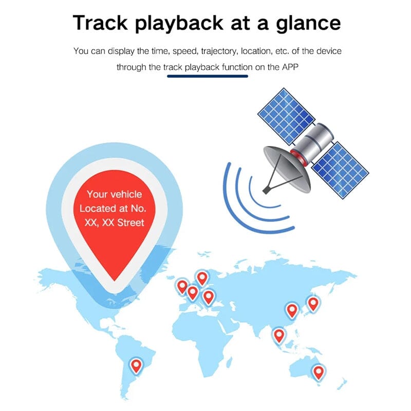 Junips | GPS Tracker Strong Magnetic Car Vehicle Tracking