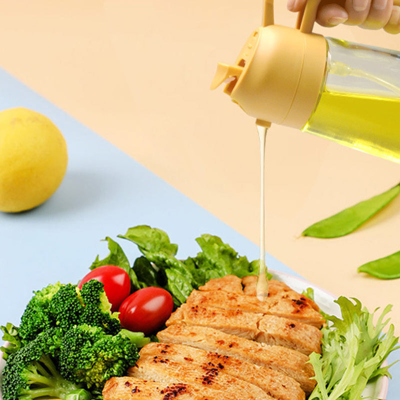 Junips | 2-in-1 Glass Oil Sprayer and Dispenser