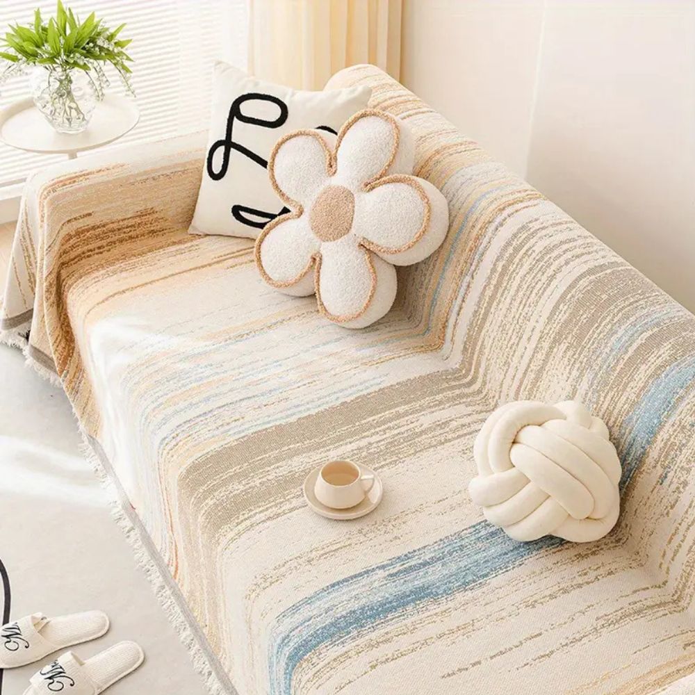 Junips | Serene Stripes Sofa Cover