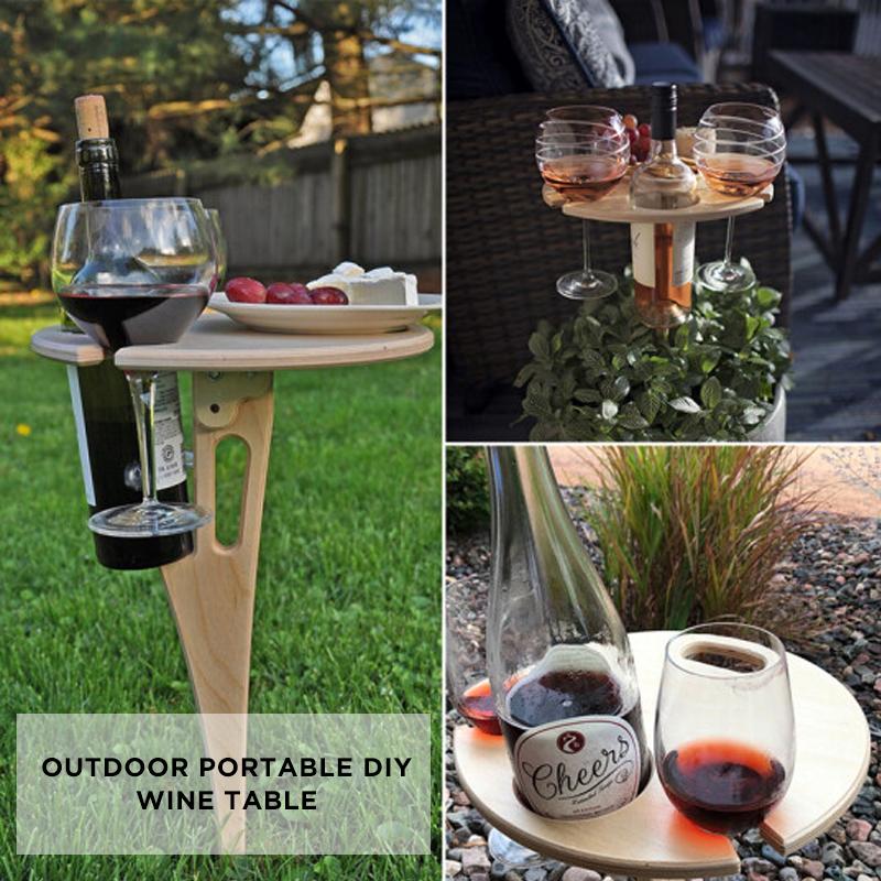 Junips | Outdoor portable do-it-yourself wine rack