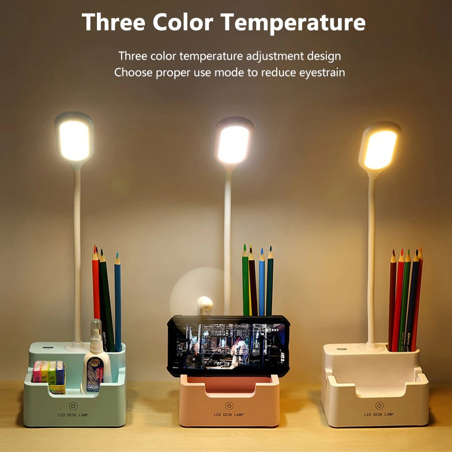 Junips | Desk lamp with phone holder