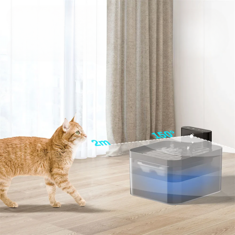 Junips | Automatic – Wireless Drinking Fountain for Cats with Sensor