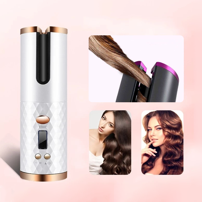 Junips | Cordless automatic rotating curling iron