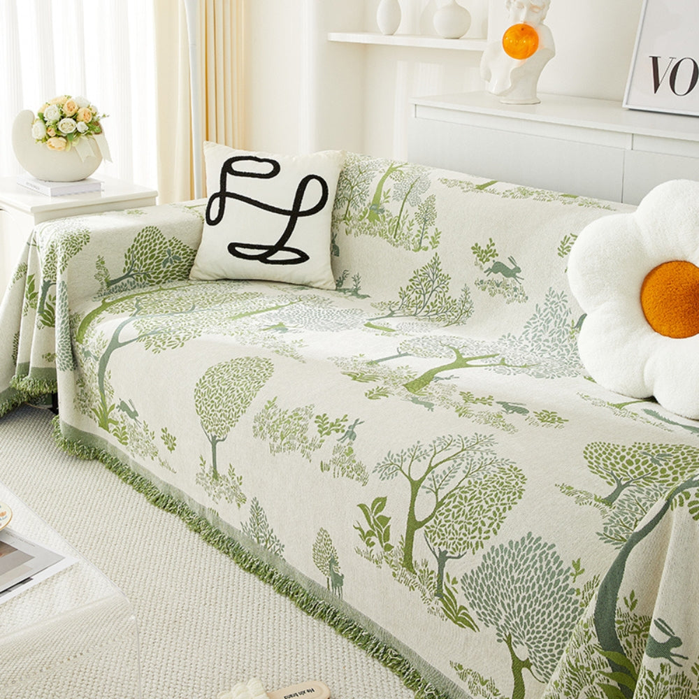 Junips | Eden Grove Chenille Sofa Cover