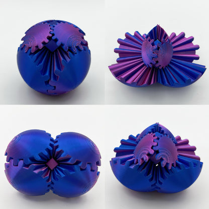 Transform Spin: Gear Ball Fidget Toy