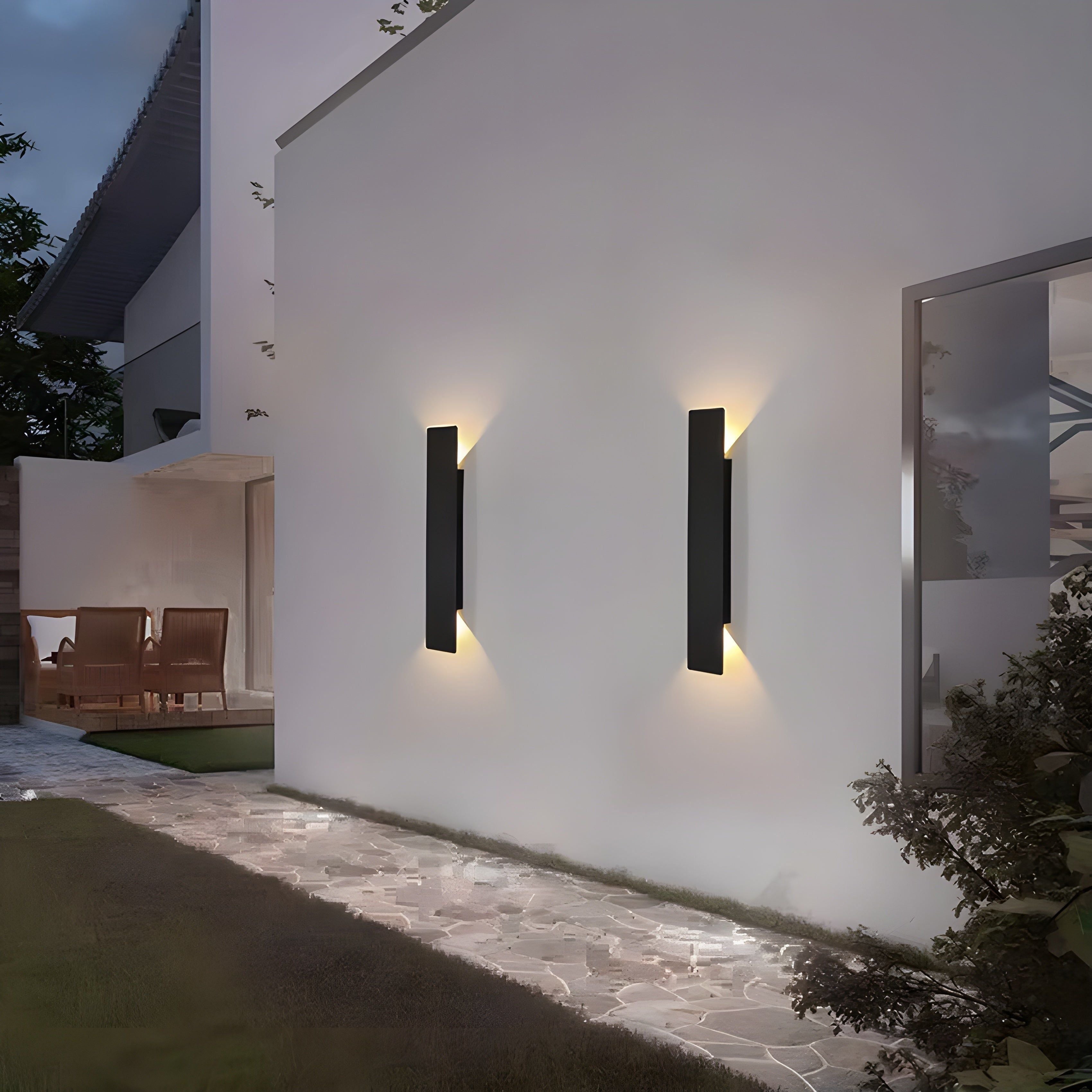 Junips | Light - Modern weatherproof LED wall lamp made of aluminum for outdoor use