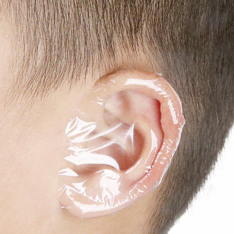 Junips | Disposable Waterproof Swimming Ear Covers | Antibacterial PU Membrane Adhesive Patches | Infant & Adult Multi-Pack