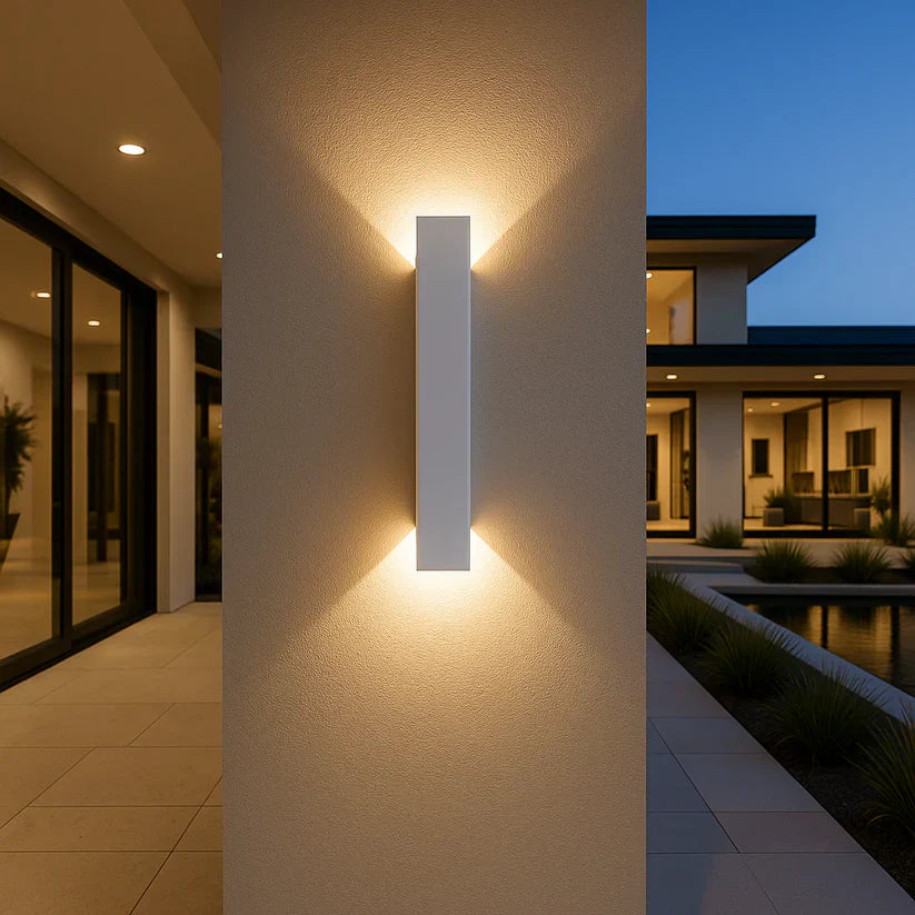 Junips | Weatherproof LED Outdoor Wall Light | IP65 Rated, Energy Efficient & Modern Design for Garden and Terrace Use