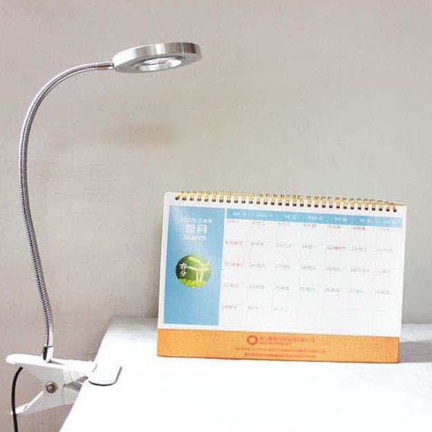 Junips | Creative simple USB pants button LED reading clip desk lamp