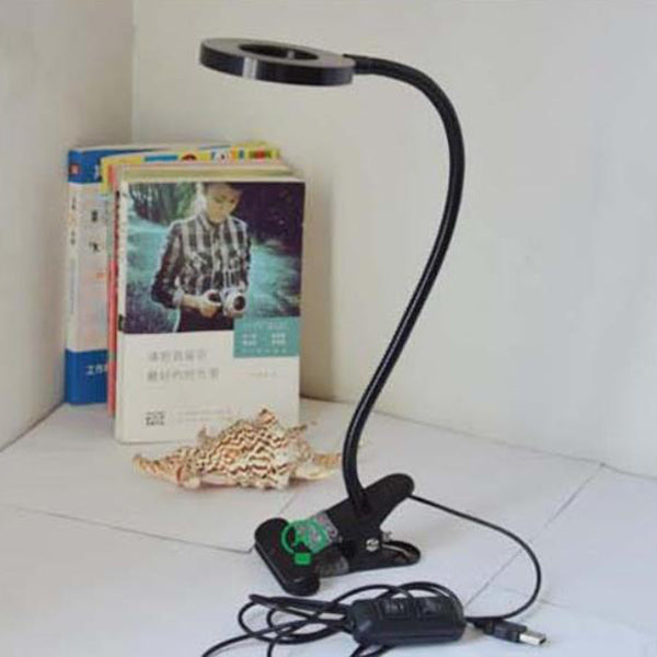 Junips | Creative simple USB pants button LED reading clip desk lamp
