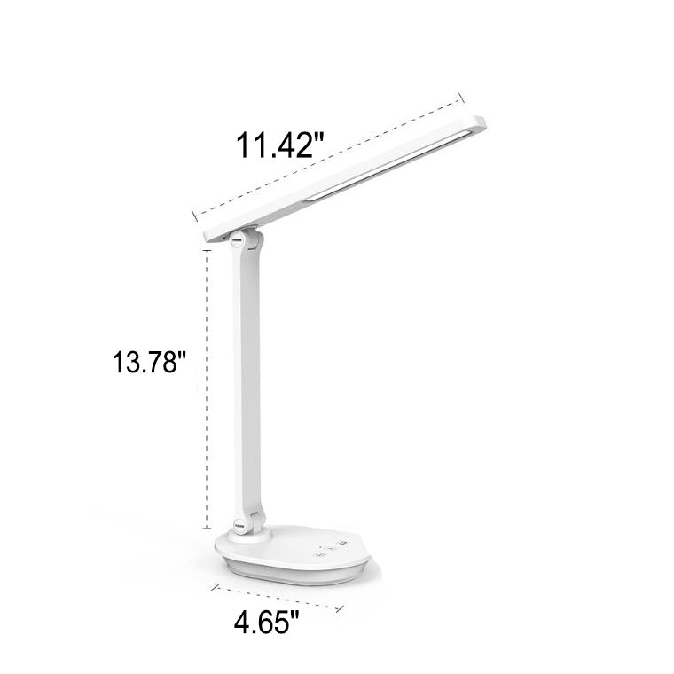 Junips | Modern double foldable eye care wireless rechargeable LED desk lamp