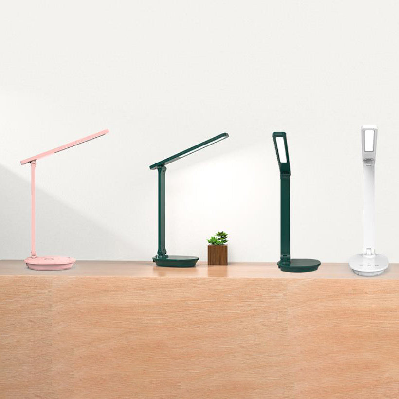 Junips | Modern double foldable eye care wireless rechargeable LED desk lamp