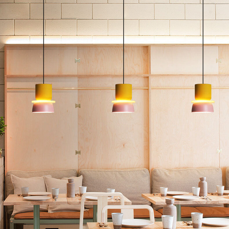Junips | Nordic Colorful Macaron 1-Light LED Pendant Light