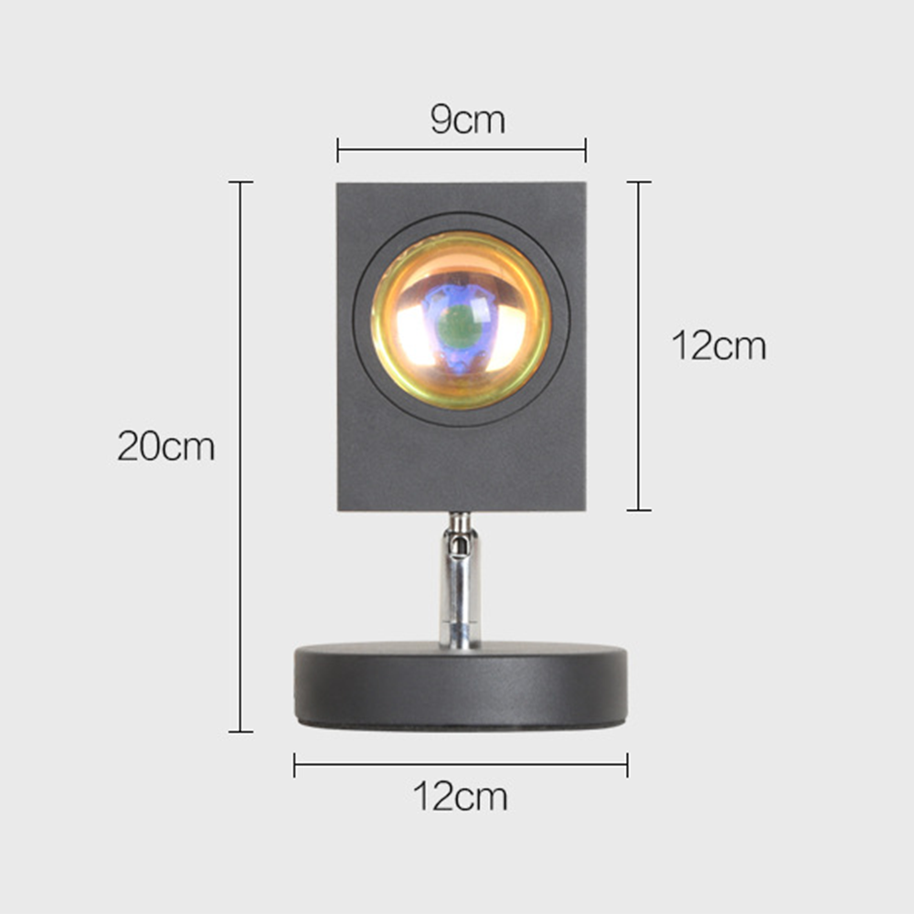 Junips | GlowBright Retro-Sunset-Table Lamp