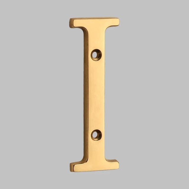 Junips | Traditional house numbers made of solid brass