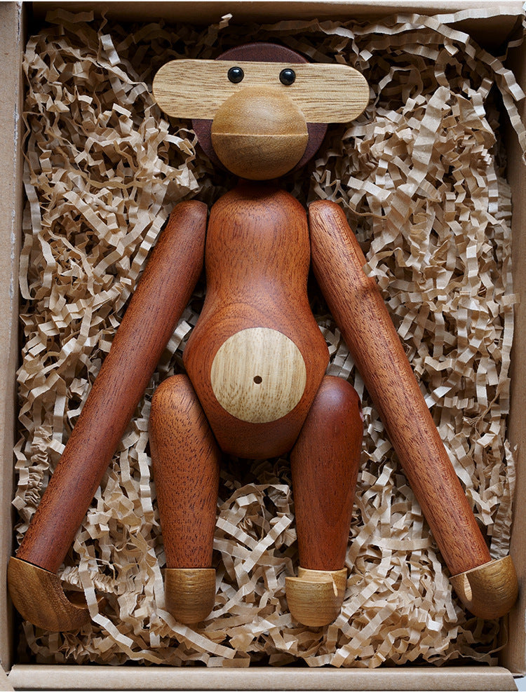 Junips | Cheeky Monkey Solid Wood Ornament