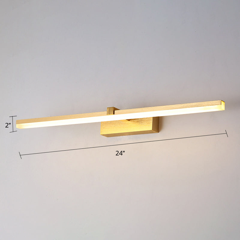 Junips | Golden Bathroom Lamp LED Modern Design