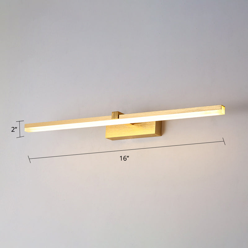 Junips | Golden Bathroom Lamp LED Modern Design