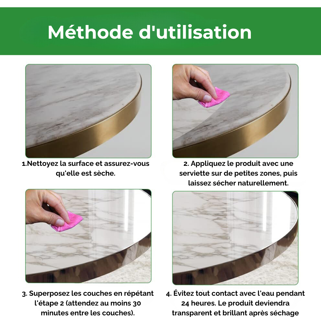 Junips | Marble cleaner - protection and nanocrystalline shine