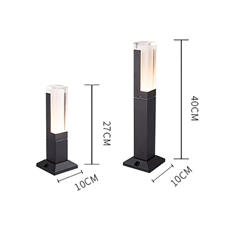Junips | Elegant Solar Post Light
