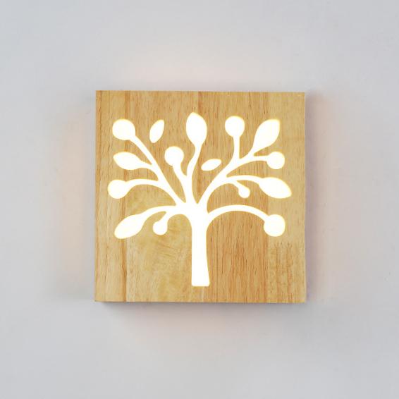 Junips | Wall lamp - WoodGlow - Elegant LED - Essence of life indoors outdoors