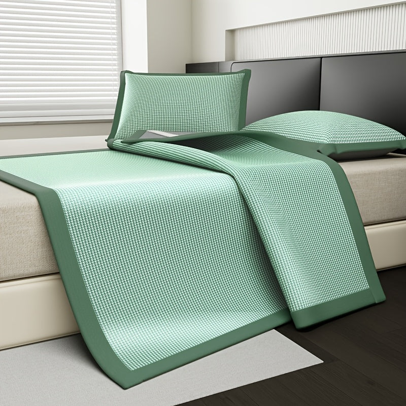 Junips | AeroCool Cooling Mattress Protector – Breathable Ice Silk Bed Cover for Hot Sleepers