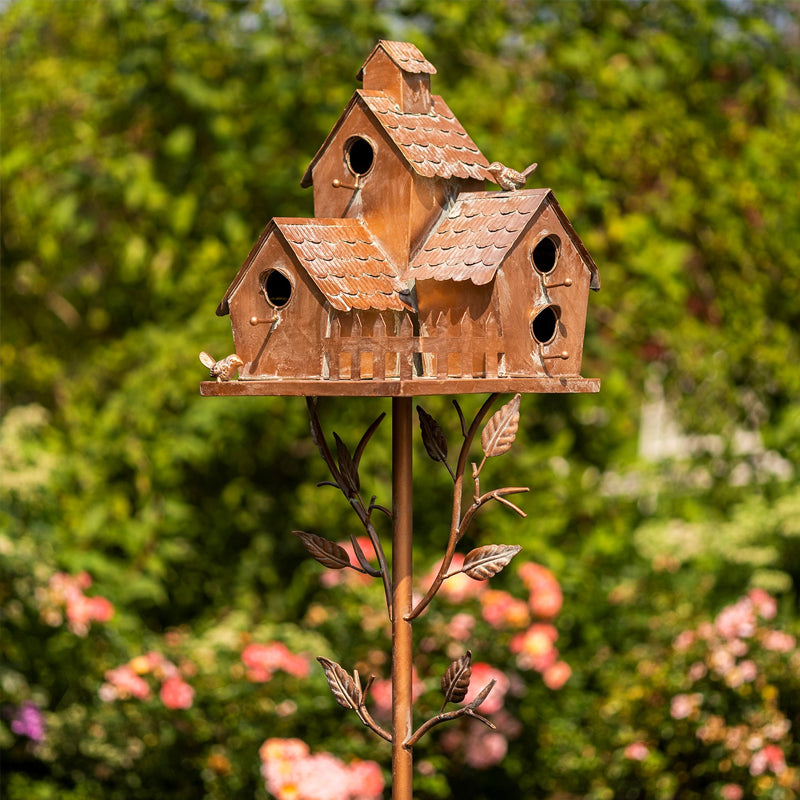Junips | Birdhouse Garden Stakes