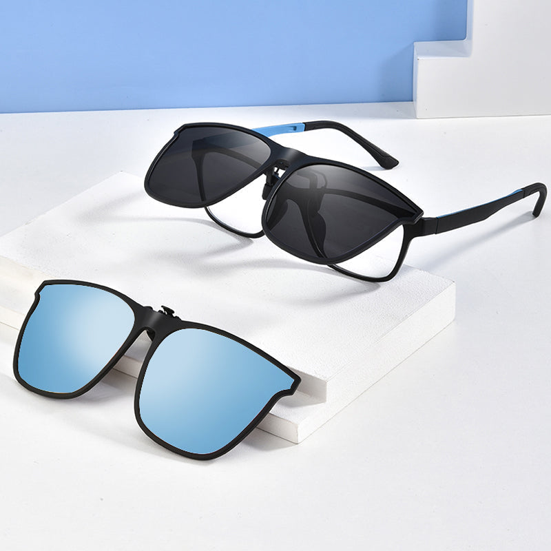 Junips | New polarized clip-on folding sunglasses