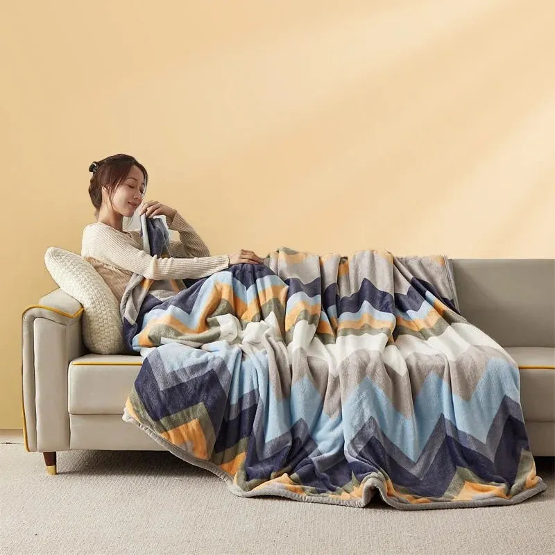 Junips | Thick Flannel Blanket - FlannelWarm