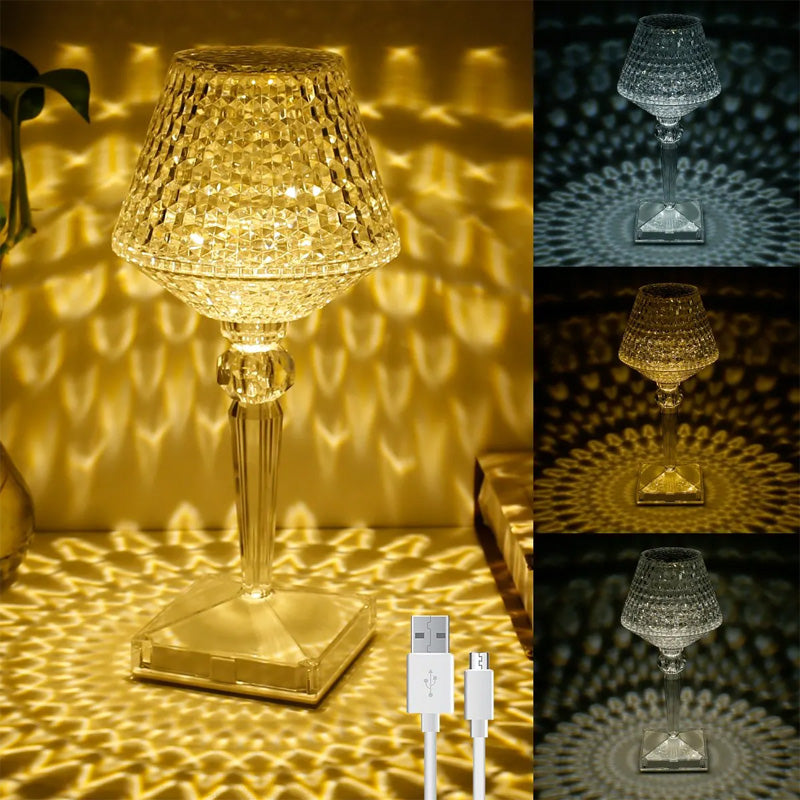 Junips | Crystal table lamp